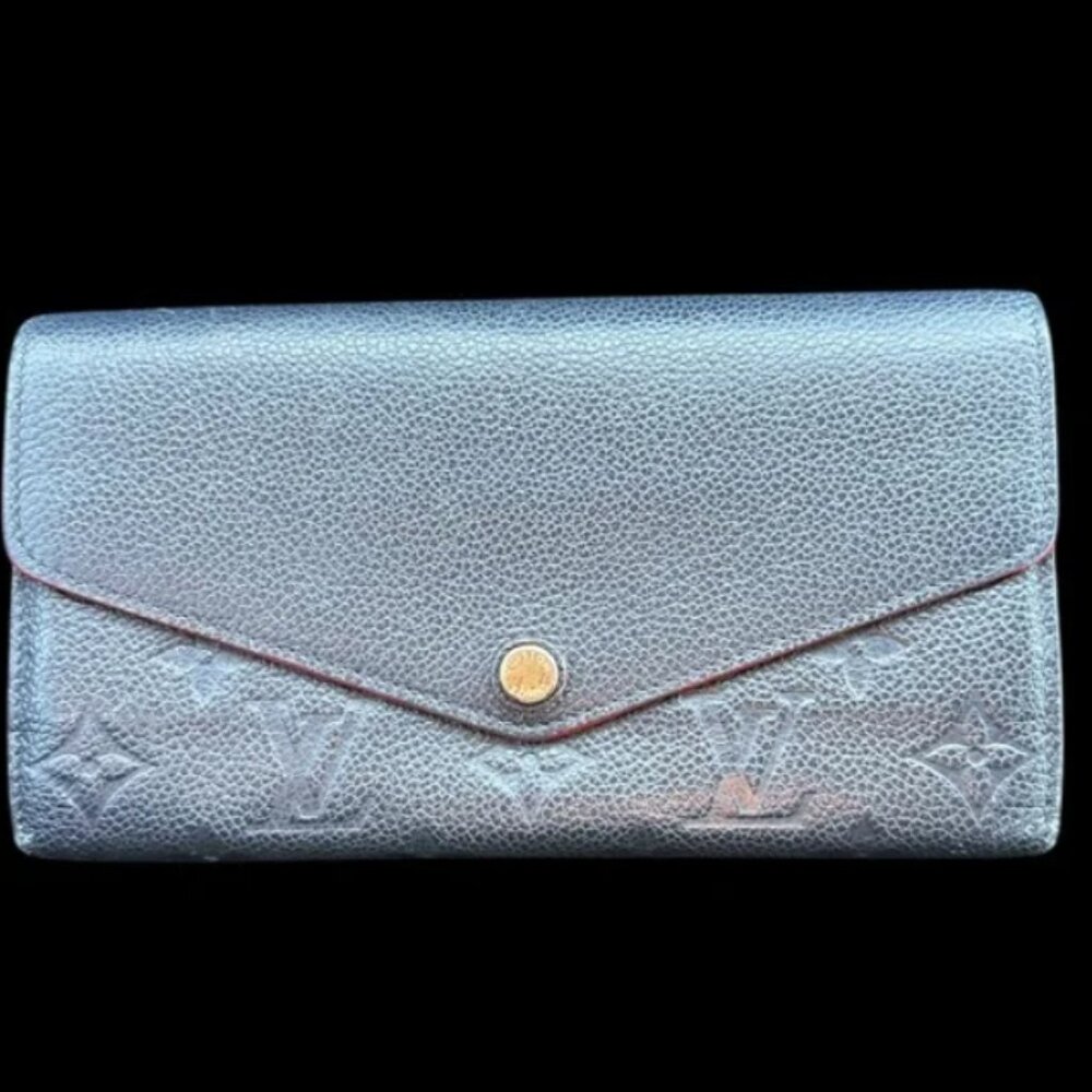 Louis Vuitton Monogram Marine Empreinte Envelope Wallet